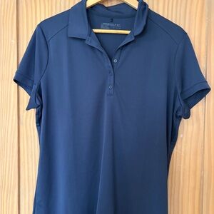 Nike Women's Navy Button Down Shirt